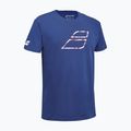 Maglietta da uomo Babolat Exercise Big Flag blue sodalite 2