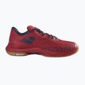Babolat Shadow Spirit 2 nero/rosso papavero scarpa da badminton da uomo 9