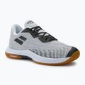 Scarpa da badminton da uomo Babolat Shadow Spirit 2 bianco/nero