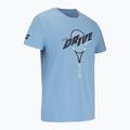 Maglietta Babolat Drive in cotone blu heritage da uomo 3