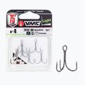 Ancora da pesca VMC Light Inline Treble Triple 7552BN nichel nero