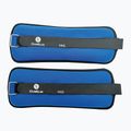 Sveltus Pesi per caviglie in neoprene da 2 x 1 kg nero