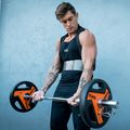 Sveltus Training Bar barra dritta + 2 collari a molla 175 cm cromo 7