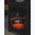 Sveltus Wall Ball 1 kg nero/rosso 2