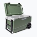 Igloo Ecocool Latitude 90 Qt Roller 85 l frigo vintage verde touring 7