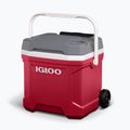 Igloo Latitude 16 Qt Roller 15 l industrial rosso/ meteorite frigorifero itinerante 3