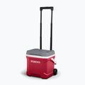 Igloo Latitude 16 Qt Roller 15 l industrial rosso/ meteorite frigorifero itinerante 10