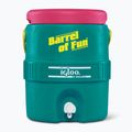 Igloo Retro Barrel Of Fun 2 Gallon 7,6 litri Serbatoio dell'acqua color giada scuro/magenta scuro/giallo vivo