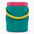Igloo Retro Barrel Of Fun 2 Gallon 7,6 litri Serbatoio dell'acqua color giada scuro/magenta scuro/giallo vivo 4
