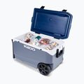 Igloo Maxcold Latitude 90 Qt Roller 85 l frigorifero da viaggio in carbonite/mare Egeo 9