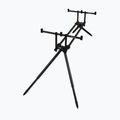 Carp Spirit Blax Rod Pod Portacanna completo nero ACS370090