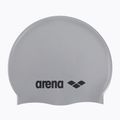 Cuffia Arena Classic Silicone argento/nero