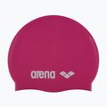 Cuffia per bambini arena Classic Silicone Jr fucsia/bianco 2