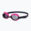Occhialini da nuoto per bambini arena Bubble 3 Junior black/smoke/fuchsia
