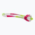 Occhialini da nuoto per bambini arena Spider lime fucsia/bianco trasparente 3