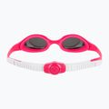 Occhialini da nuoto da bambino Arena Spider JR Mirror white/pink/fuchsia 5