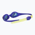 Occhialini da nuoto da bambino Arena Spider JR Mirror blue/blue/yellow 4