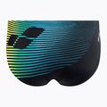 Slip da bagno arena uomo Espiral Brief nero/verde tenue 2
