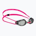 Occhialini da nuoto arena Tracks white/smoke/fuchsia