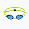 Occhialini da nuoto da bambino Arena Tracks JR blue/white/fluo yellow 2