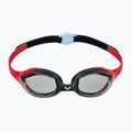 Occhialini da nuoto per bambini arena Spider rosso/fumo/nero 2