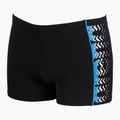 Boxer da bagno arena Floater Short nero/turchese da uomo 5