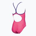 Arena Nifty One Piece L rosa fresia/blu danubio costume intero per bambini 6