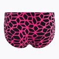 Boxer da bagno arena Carbonics a vita bassa nero/rosa da uomo 2