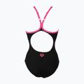 Costume da bagno intero da donna arena Reticulum One Piece nero/rosa di frassino 6