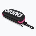 Custodia per occhialini da nuoto Arena nero/bianco/fucsia