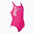 Arena Cell One Piece L costume intero da bambino rosa fresia/blu pixel 5