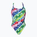 Costume da bagno intero donna arena Glitch One Piece L multicolore/foglie 4