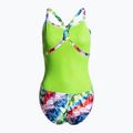Costume da bagno intero donna arena Glitch One Piece L multicolore/foglie 2