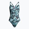 Costume da bagno intero donna arena Glitch One Piece L nero/rosa