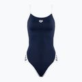 Costume da bagno donna arena Team Stripe Super Fly Back One Piece navy/bianco