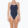 Costume da bagno donna arena Team Stripe Super Fly Back One Piece navy/bianco 5