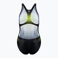 Costume da bagno intero donna arena One Placed Print One Piece nero/verde morbido 2