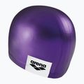 Arena Logo Cuffia da nuoto viola stampata 2