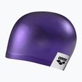 Arena Logo Cuffia da nuoto viola stampata 4