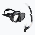 Set snorkeling per bambini Arena Premium Jr nero/chiaro/nero