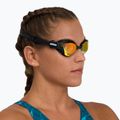 Occhiali da nuoto Arena Cobra Tri Swipe Mirror giallo rame/nero 8