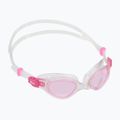 Occhialini da nuoto Arena Cruiser Evo Jr fucsia/chiaro/chiaro per bambini
