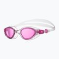Occhialini da nuoto Arena Cruiser Evo Jr fucsia/chiaro/chiaro per bambini 6