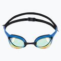 Occhialini da nuoto Arena Cobra Ultra Swipe Mirror yellow copper/blue 2