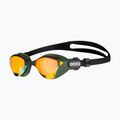 Occhiali da nuoto Arena Cobra Tri Swipe Mirror giallo rame/army 6
