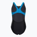 Arena Basics Swim Pro Back Costume da bagno intero per bambini Nero/Turchese 2