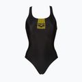 Costume da bagno intero donna arena Basics Swim Pro Back One Piece nero/squalo