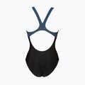 Costume da bagno intero donna arena Basics Swim Pro Back One Piece nero/squalo 2