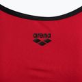 Costume da bagno intero donna arena Team Stripe Super Fly Back One Piece rosso/nero 3