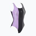 Costume da bagno donna arena Just O Back One Piece squalo/nero/provenza 4